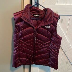 North Face zip vest